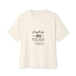 Golden Horizon Unisex oversized Boxy Tee - snazzymerch
