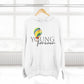 Sky Journey Balloon Three-Panel Fleece Hoodie - snazzymerch