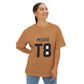 Minimal Bold Number Unisex Oversized Boxy Tee - snazzymerch