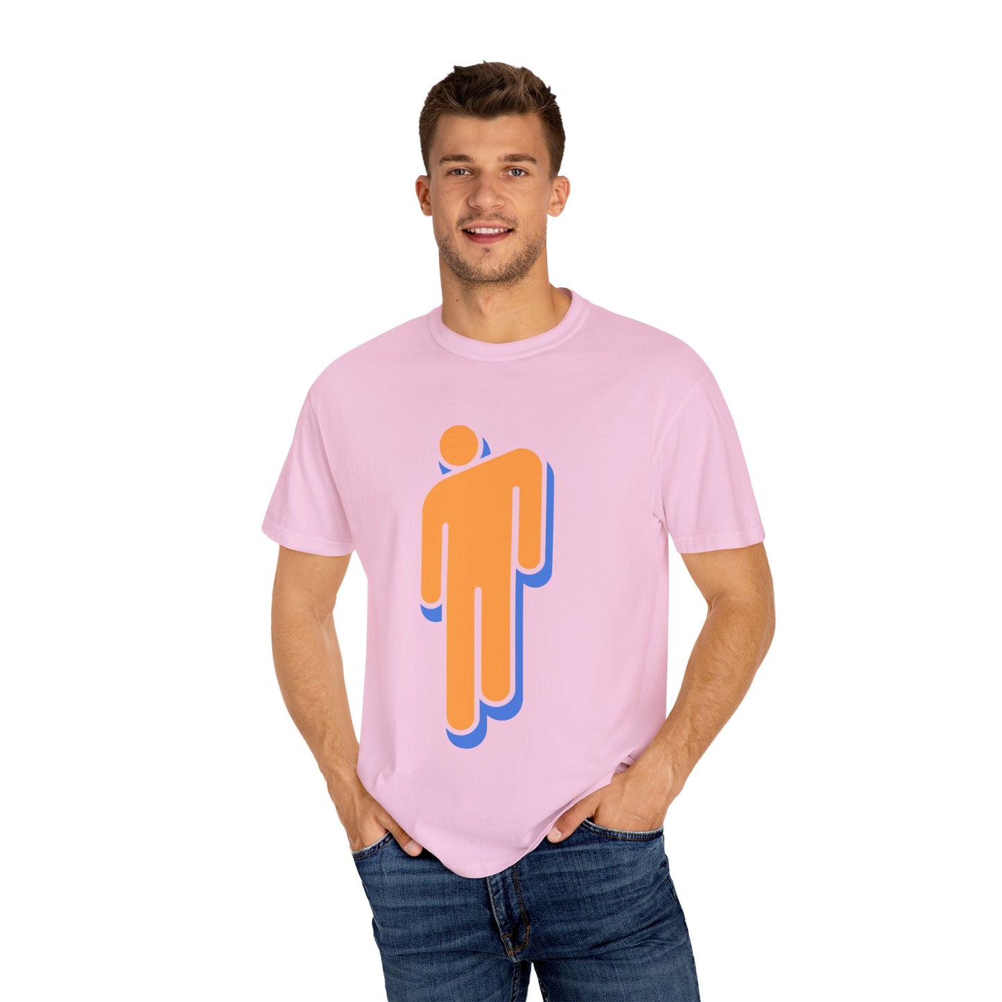 Billie Eilish Inspired Dyed T-shirt – Walk Alone Icon Edition Printify