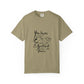 Bold Outline Logo Unisex Garment-Dyed T-shirt - snazzymerch