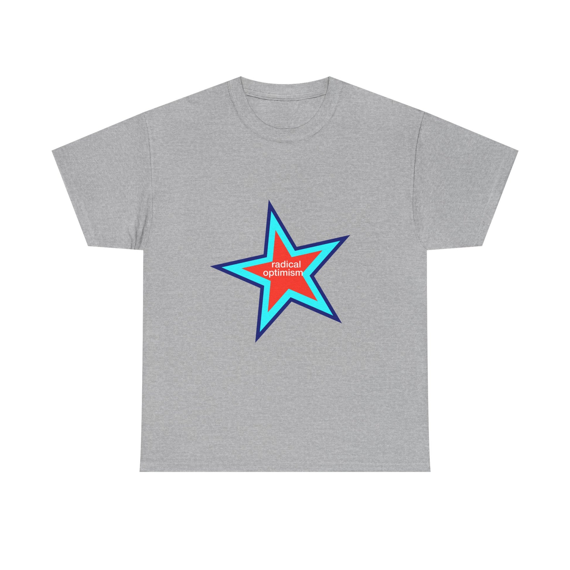 Power of Positivity Star Unisex Heavy Cotton Tee - snazzymerch