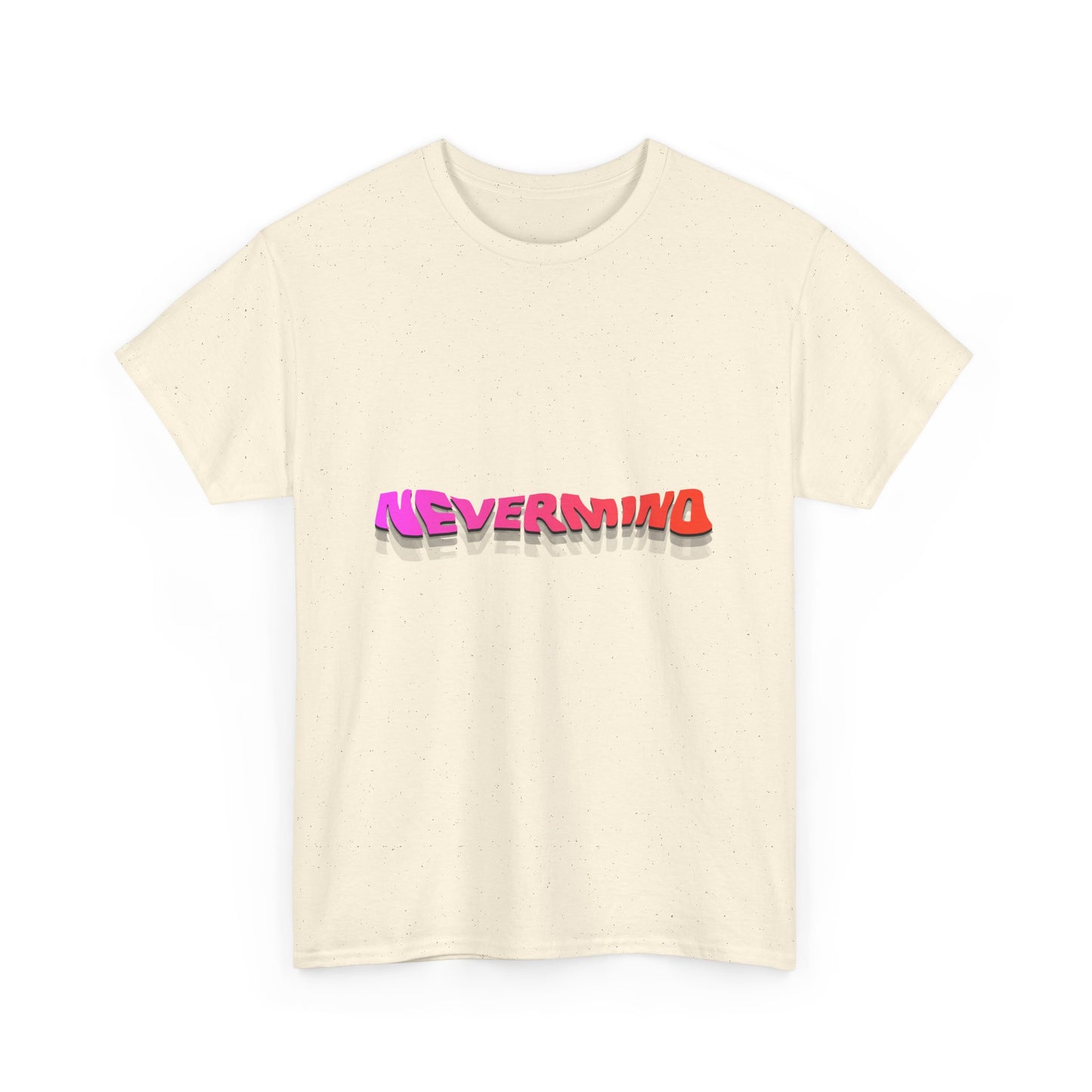 Wavy Groovy Typography Unisex Heavy Cotton Tee - snazzymerch