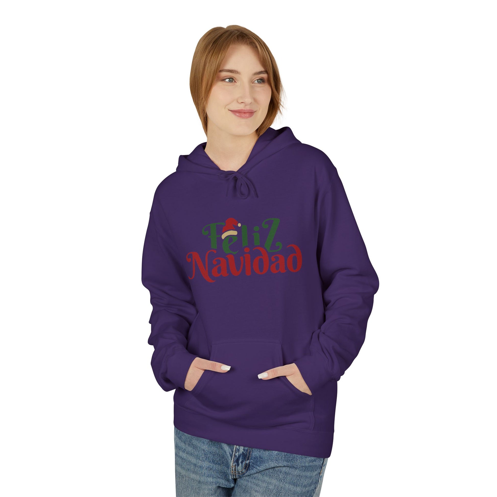 Feliz Navidad Christmas Hoodie – Festive Holiday Edition Printify