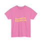 Open Vibes Yellow Script Unisex Heavy cotton Tee Printify