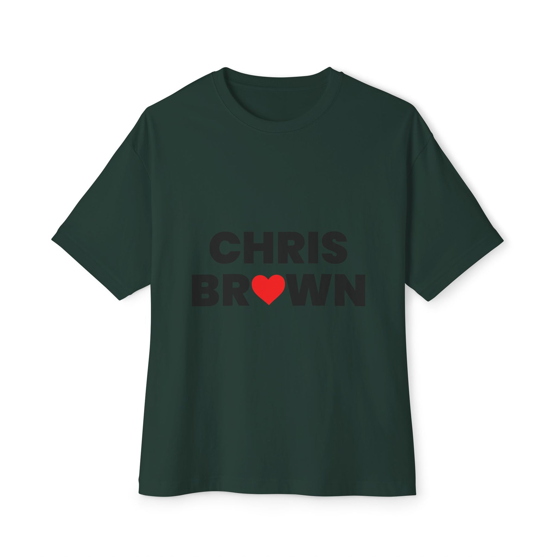 Heart Symbol Unisex oversized Boxy Tee - snazzymerch