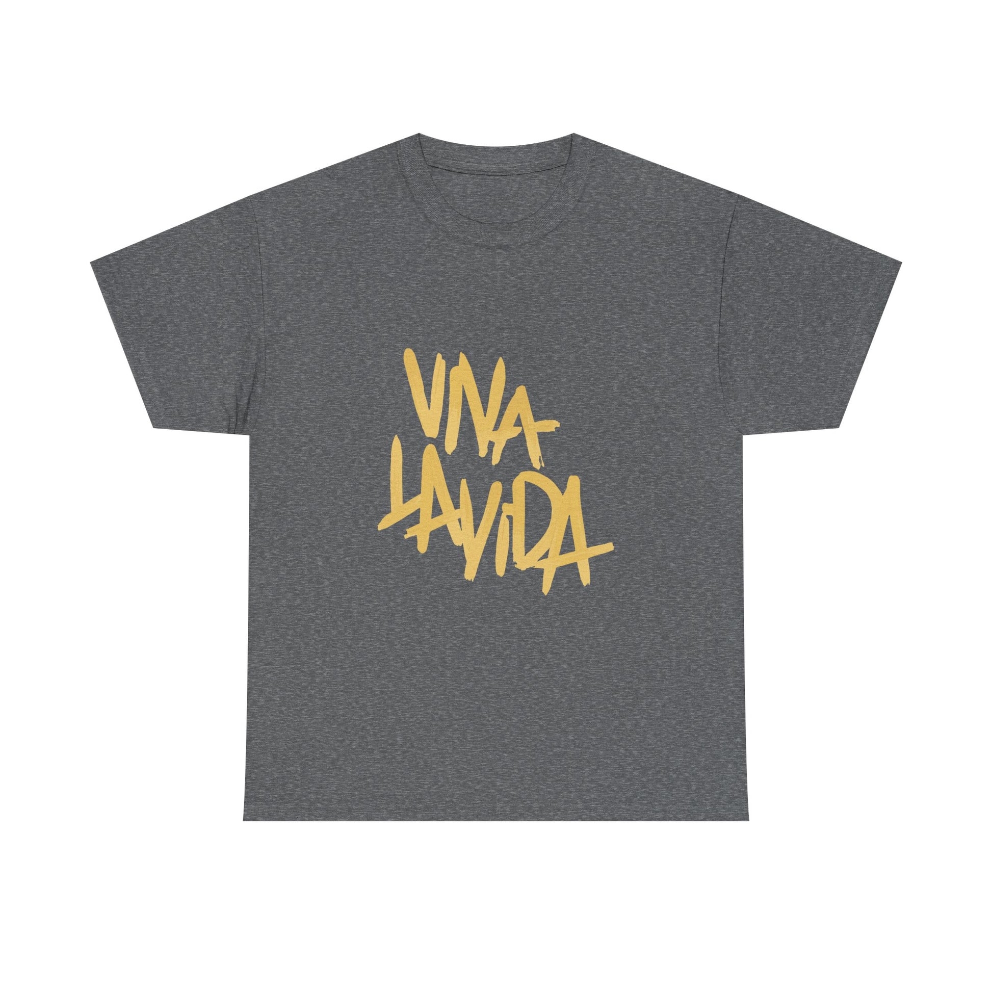 Golden Brush Script Unisex Cotton Tee Printify