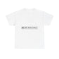 Plain Minimal Black Unisex Heavy Cotton Tee - snazzymerch