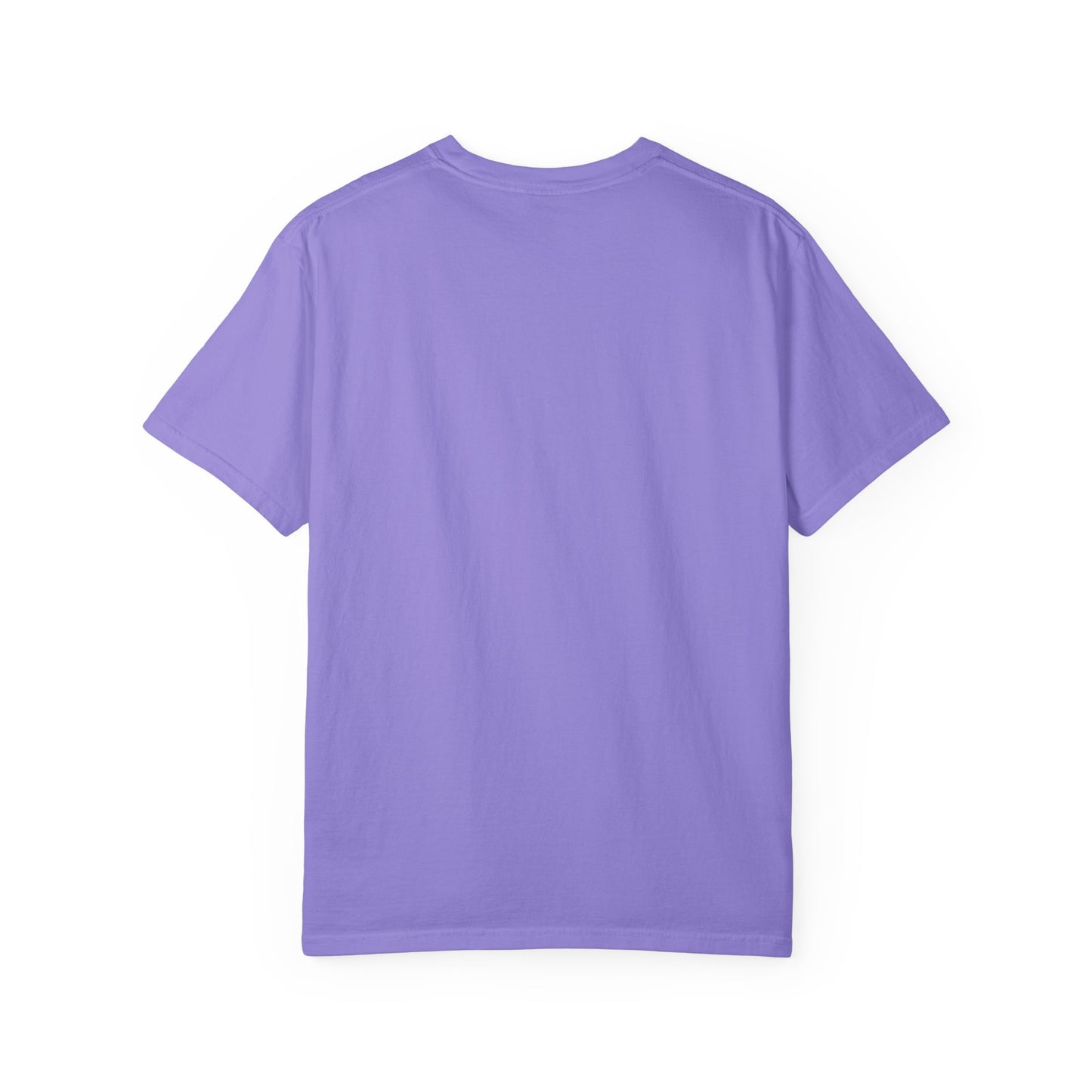 Pop Art Lips & Text Unisex Garment-Dyed T-shirt - snazzymerch
