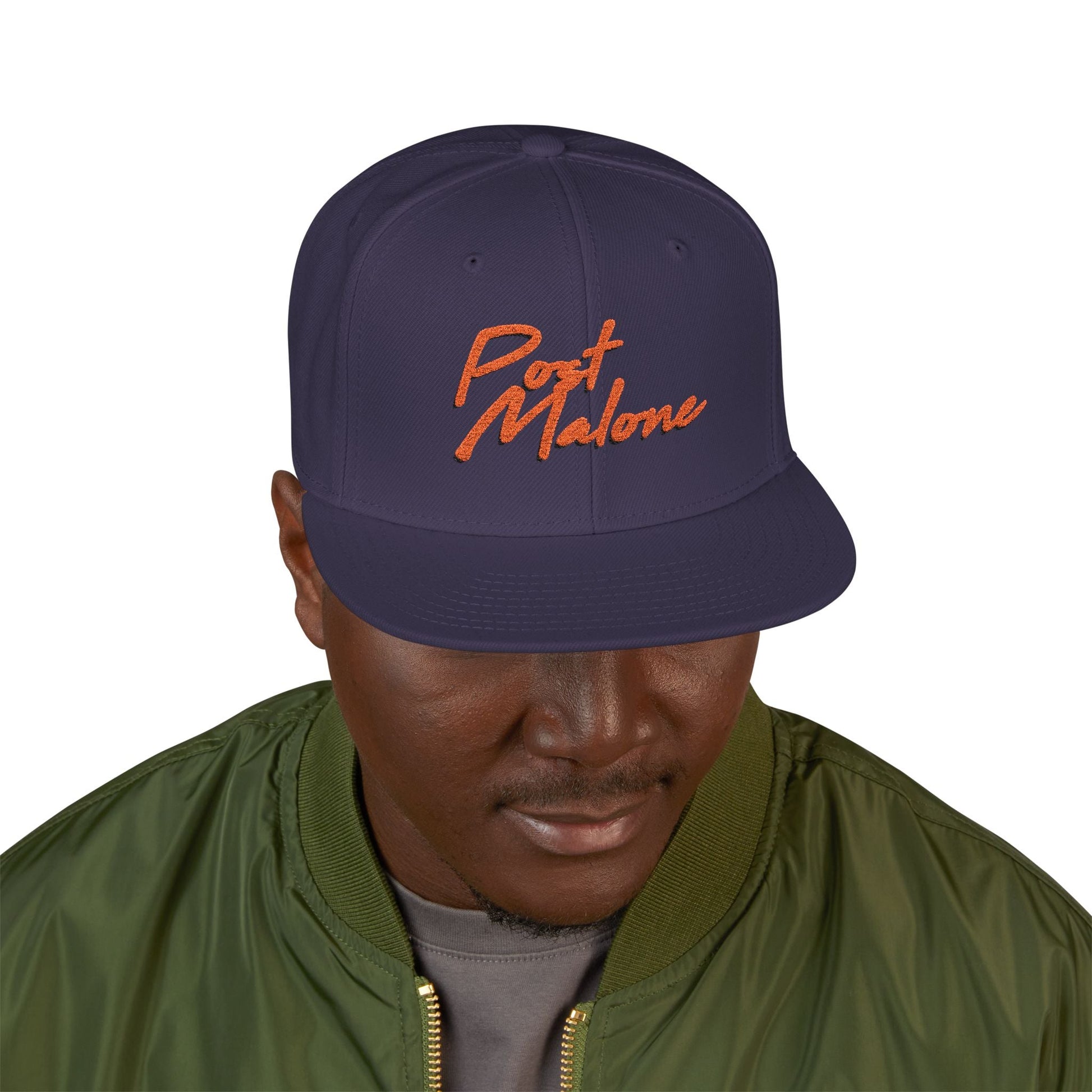 Snapback (Embroidery) – Post Malone Name Design Printify