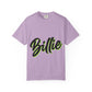 Billie Eilish Inspired Dyed T-shirt – Electric Script Vibes Edition Printify