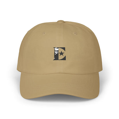 Black & White Portrait Classic Dad Cap - snazzymerch