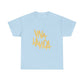 Golden Brush Script Unisex Cotton Tee Printify