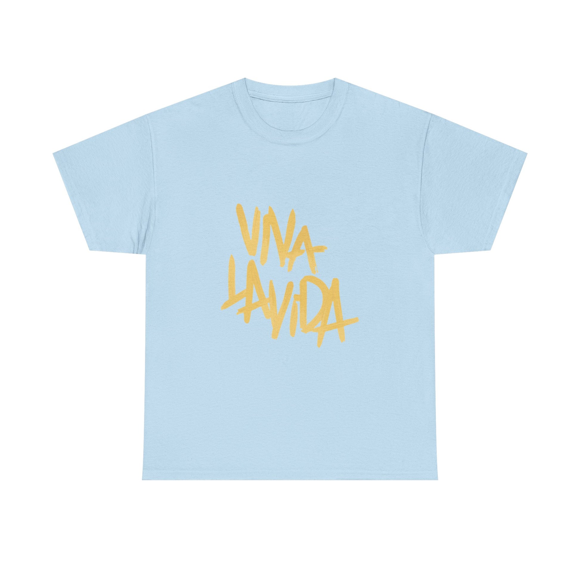 Golden Brush Script Unisex Cotton Tee Printify