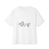 Cosmic Bloom Unisex Oversized Boxy Tee - snazzymerch