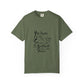 Bold Outline Logo Unisex Garment-Dyed T-shirt - snazzymerch