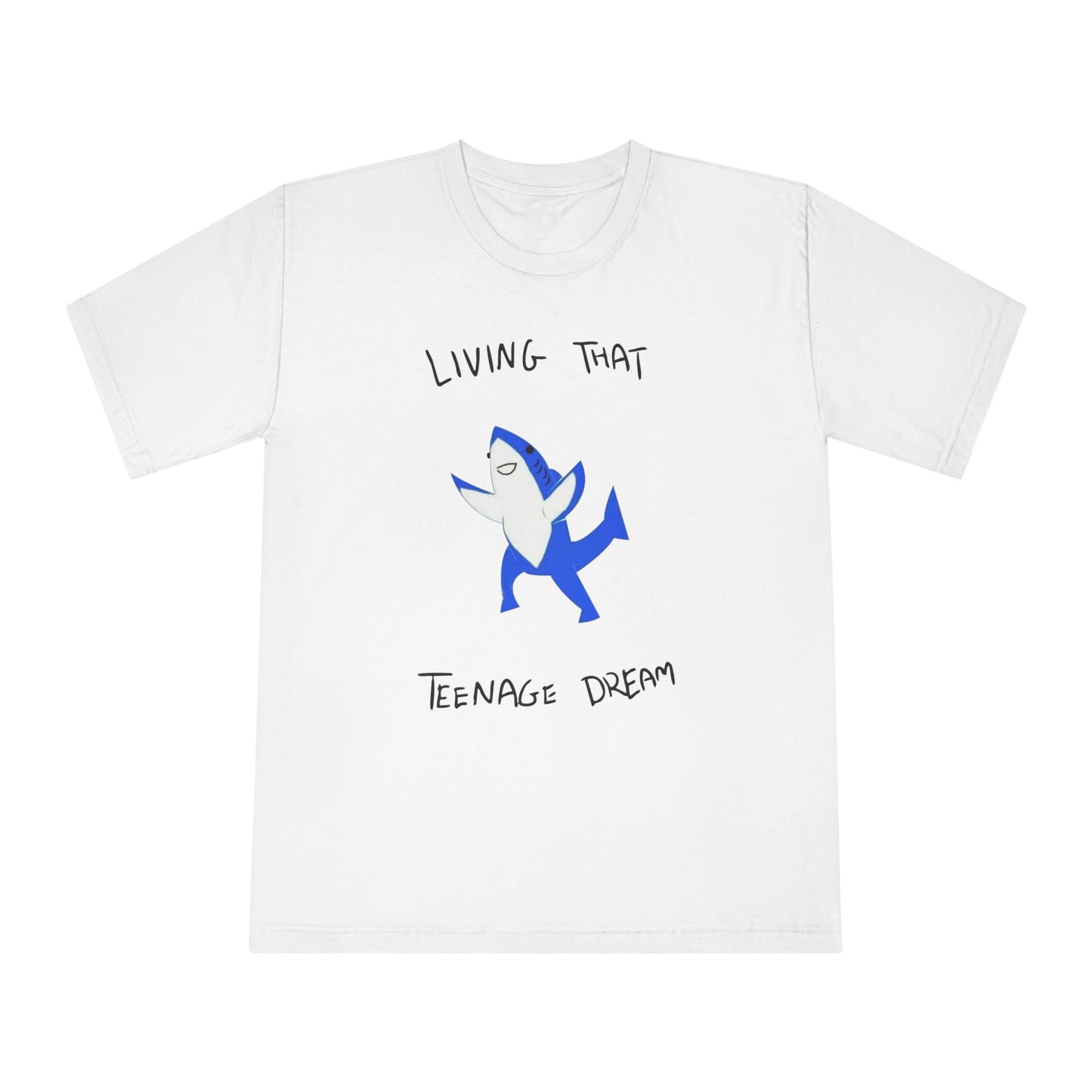 Linear Echo - Unisex Classic Crewneck T-shirt Printify