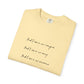Minimalist Music Unisex Garment-Dyed T-shirt - snazzymerch