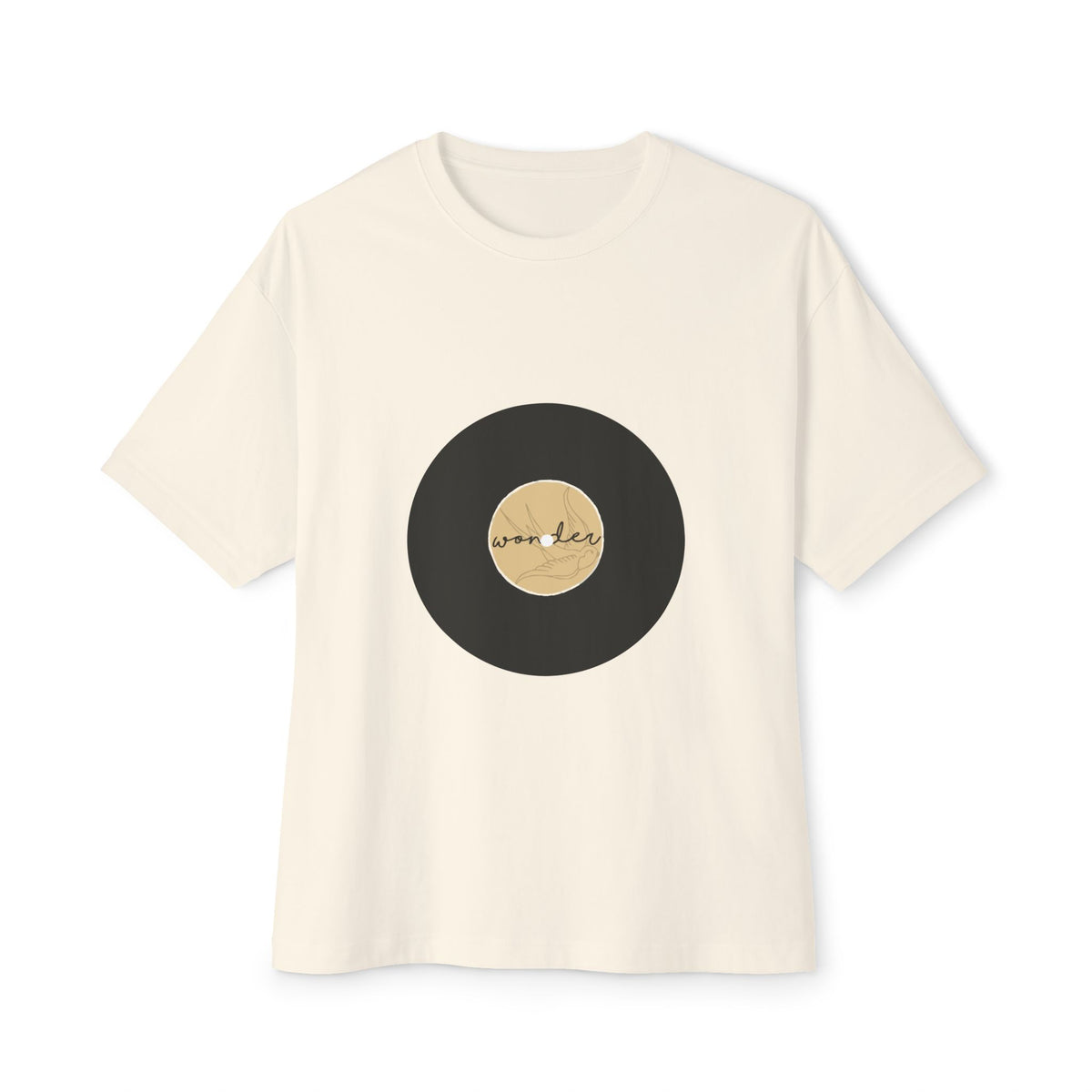 Wonder Spin Unisex Oversized Boxy Tee Printify