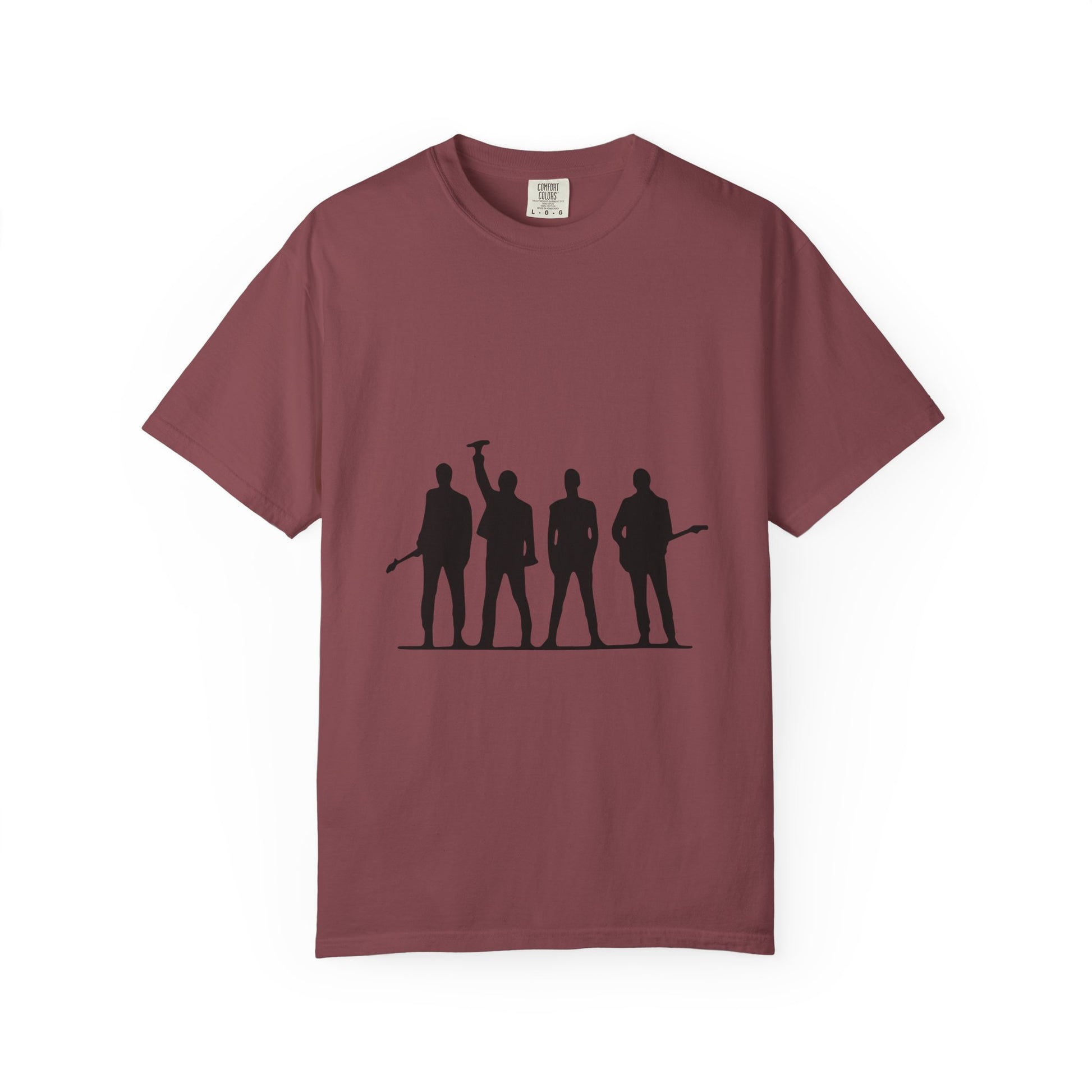 Retro Rock Vibes Unisex Garment-Dyed T-shirt - snazzymerch