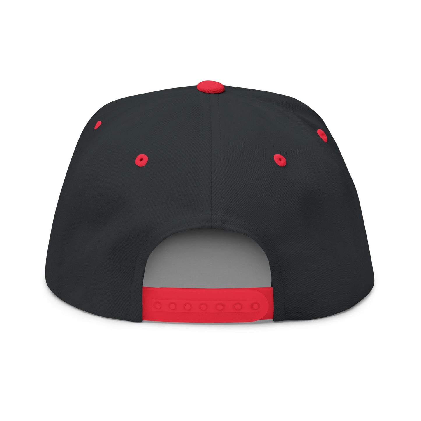Happy Times Gradient Flat Bill Cap (Embroidery) - snazzymerch
