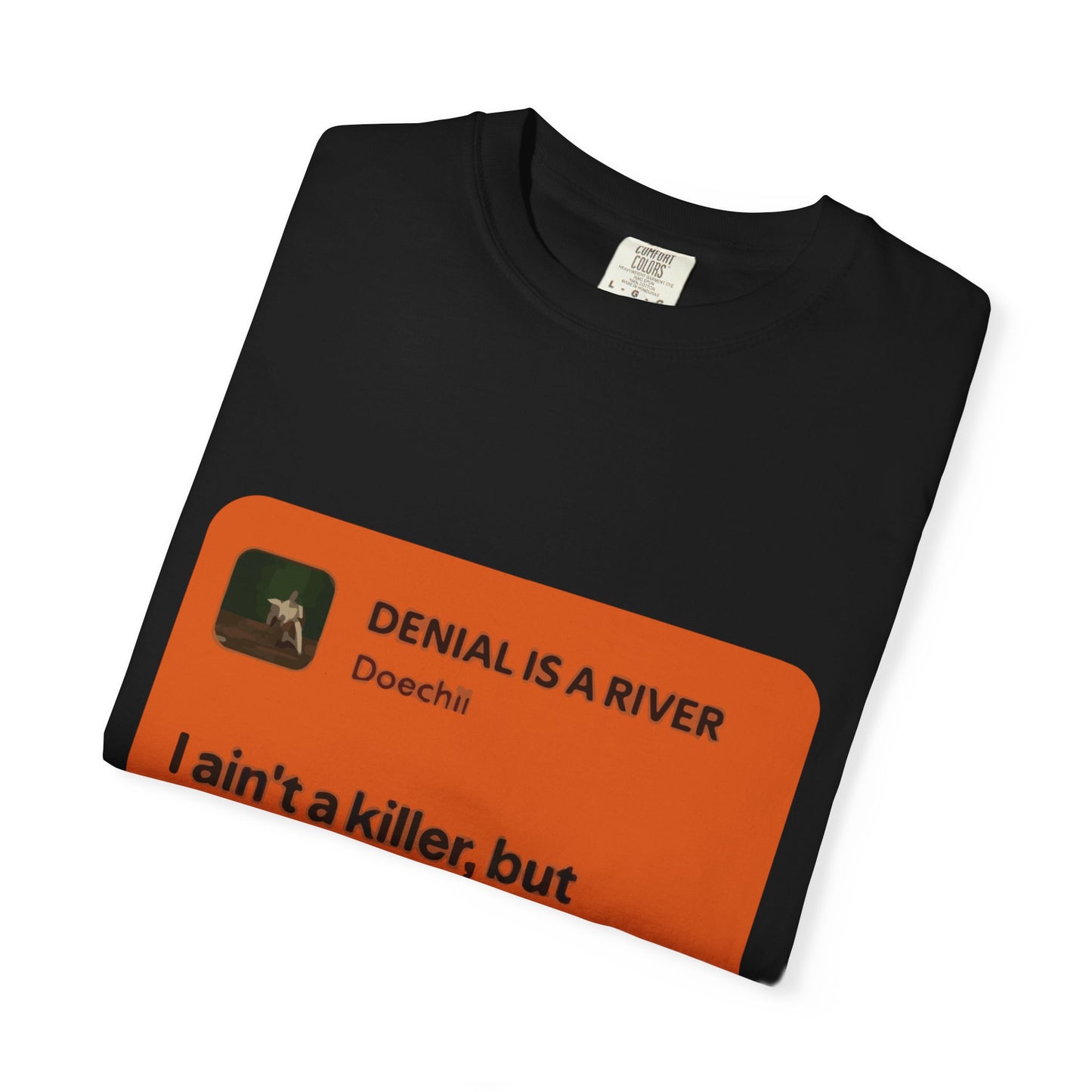 Music Quote Card Unisex Garment-Dyed T-shirt - snazzymerch