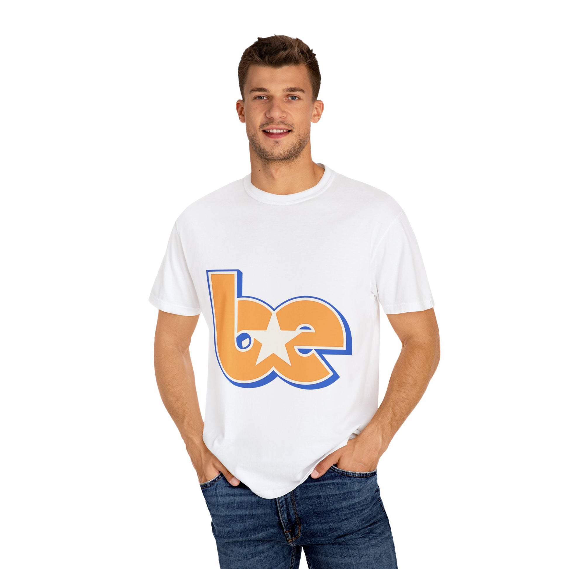 Billie Eilish Inspired Dyed T-shirt – BE Star Retro Edition Printify