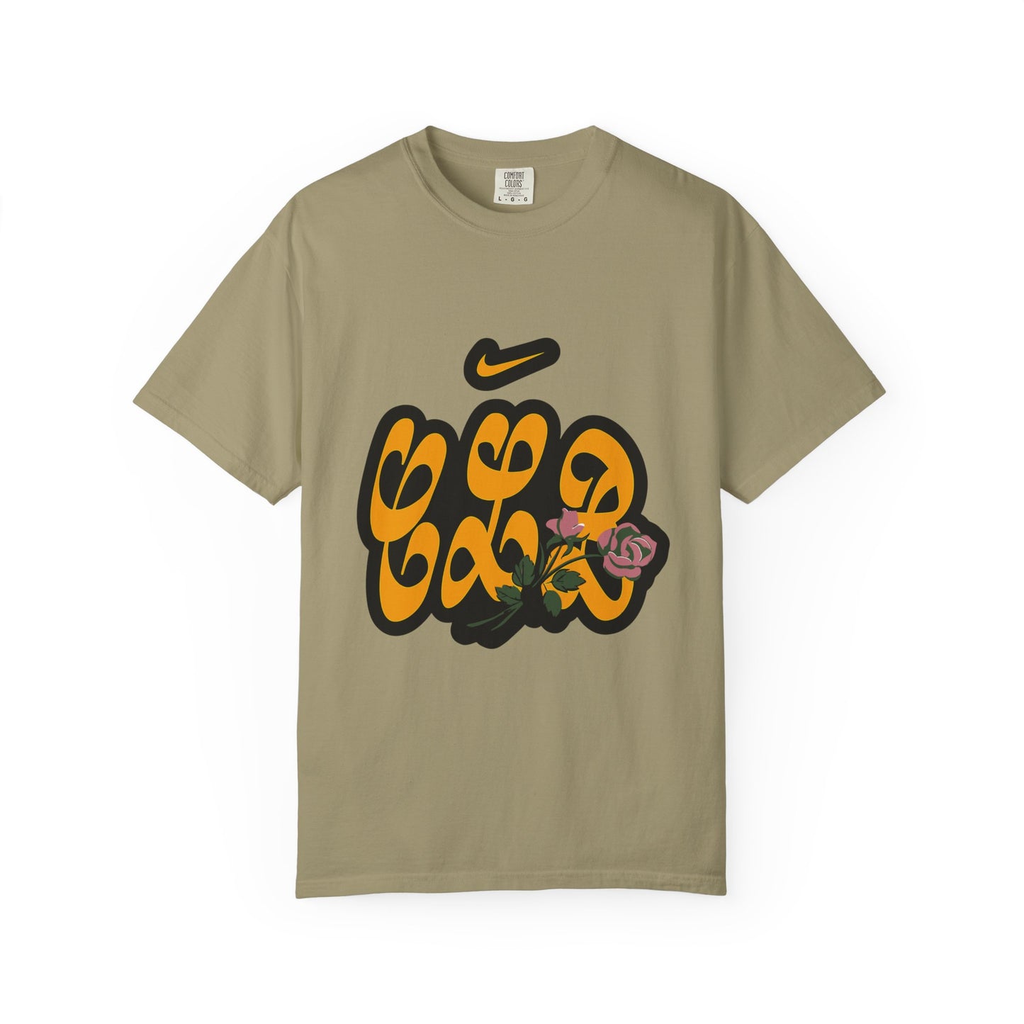 CLB Rose Bloom Dyed Tshirt Printify