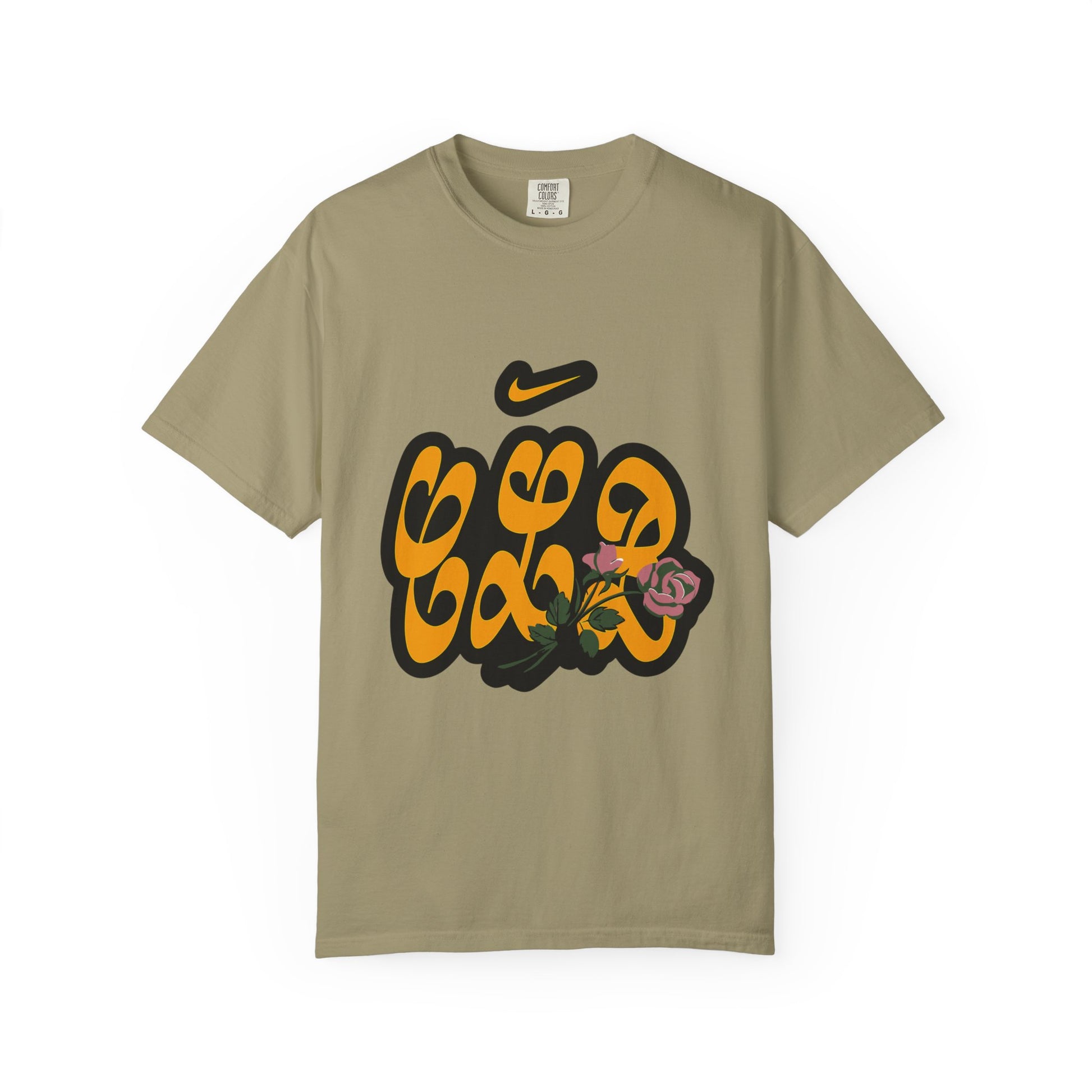 CLB Rose Bloom Dyed Tshirt Printify