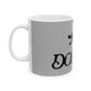 Red Typography Ceramic Mug, (11oz, 15oz) - snazzymerch