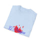 Heart on Fire Bold Script Unisex Softstyle Tee - snazzymerch