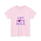 Let Love Rule (Remix) Unisex Heavy cotton tee Printify