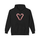 Candy Cane Heart Christmas Hoodie – Holiday Edition Printify