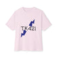 Bolt Duality Unisex Oversized Boxy tee Printify