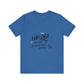 Golden Wolf Energy Unisex jersey short sleeve tee Printify