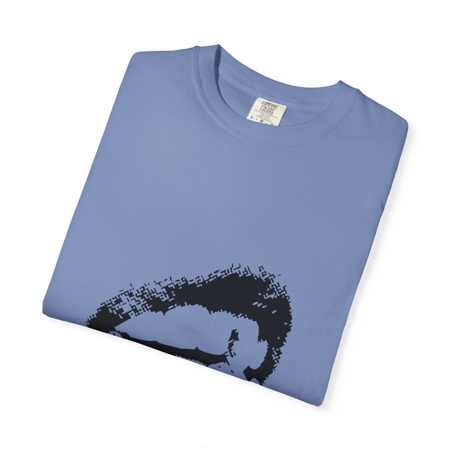 Distorted Black Wordmark - snazzymerch