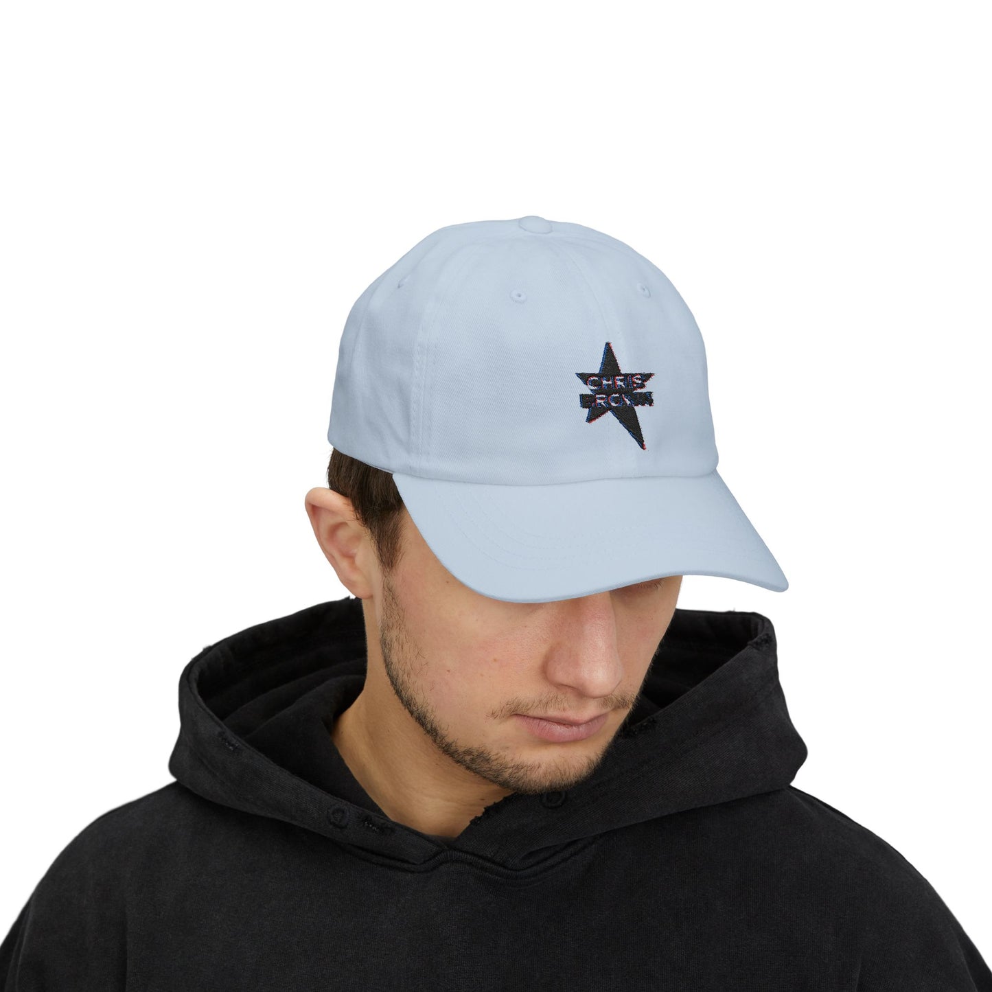 Star Outline Retro Classic Dad Cap - snazzymerch