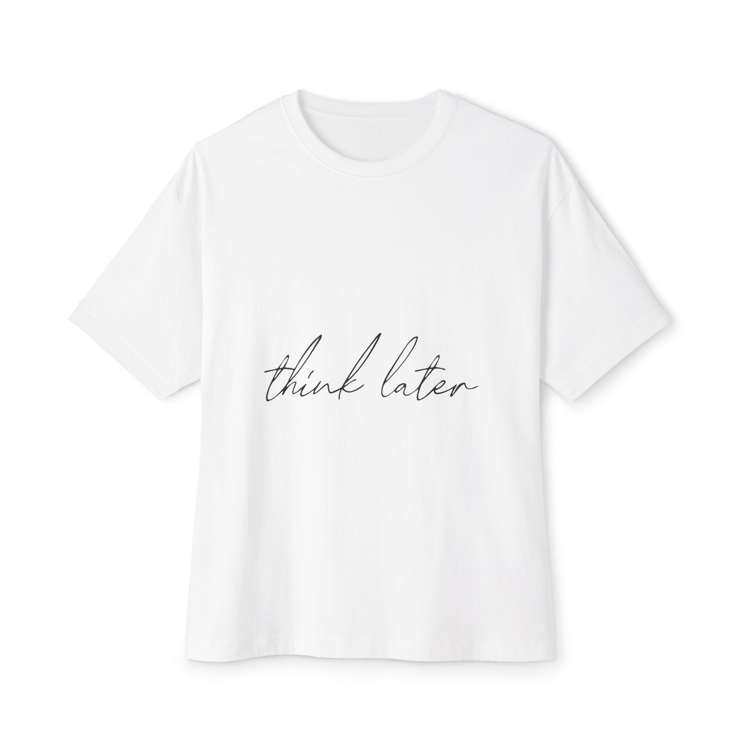 Retro Bold Unisex Oversized Boxy Tee - snazzymerch