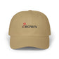 Abstract Red Flag Typography Classic Dad Cap - snazzymerch
