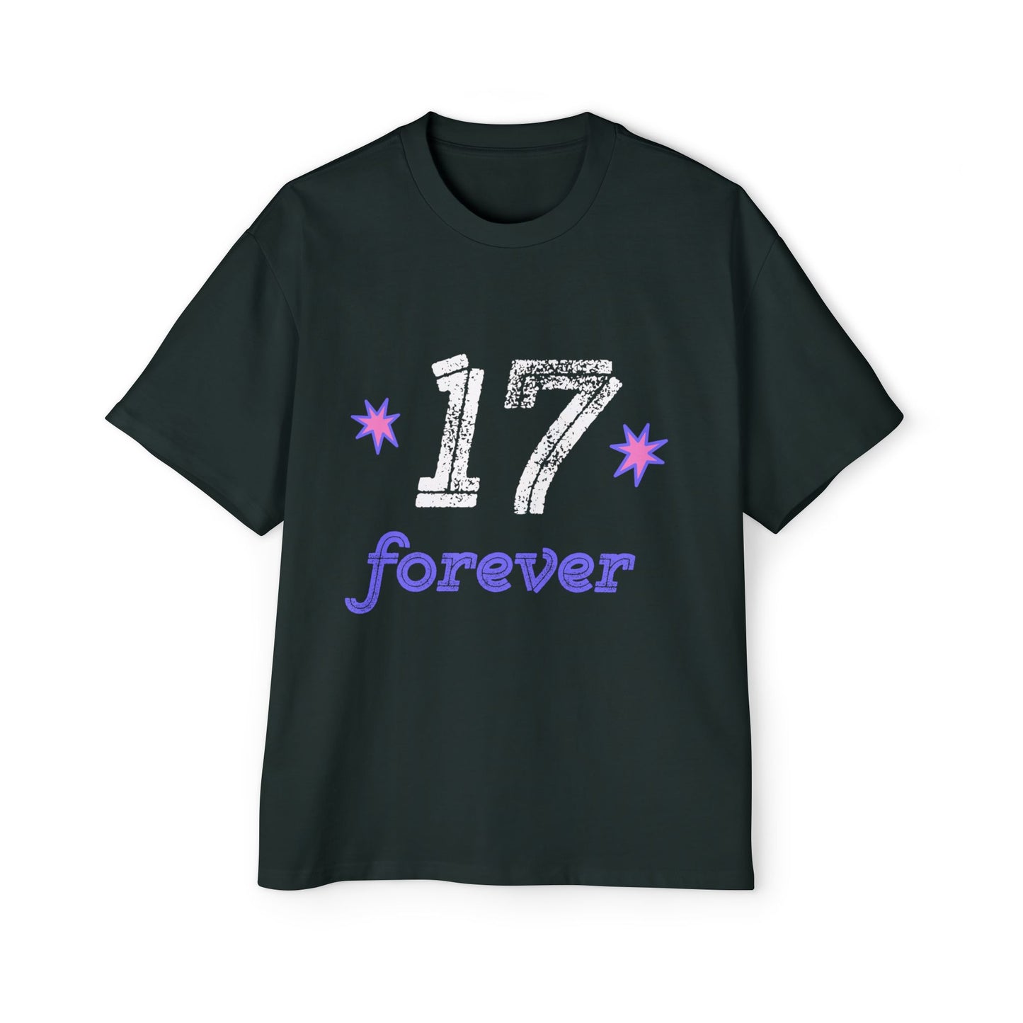 17 Forever Men's Heavy Oversized Tee - snazzymerch