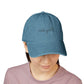 Retro Font Denim Hat (Embroidery) - snazzymerch
