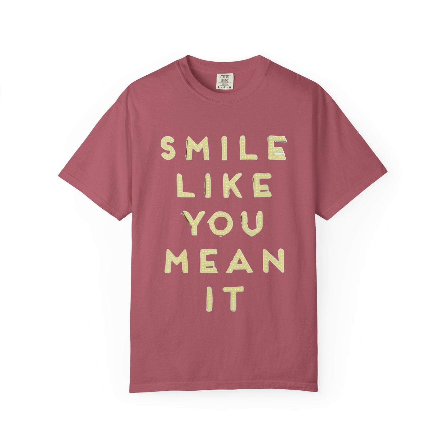 Glow-Inspired Quote Unisex Garment-Dyed T-shirt - snazzymerch