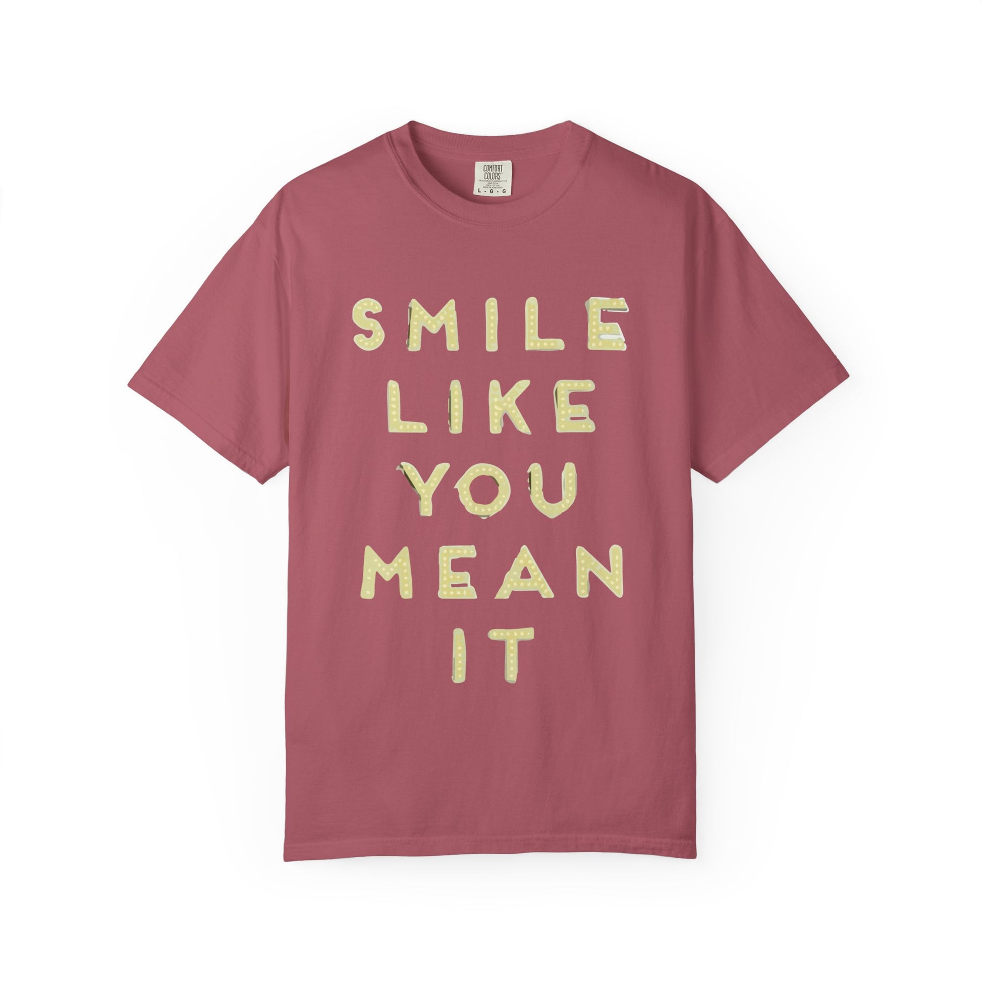 Glow-Inspired Quote Unisex Garment-Dyed T-shirt - snazzymerch