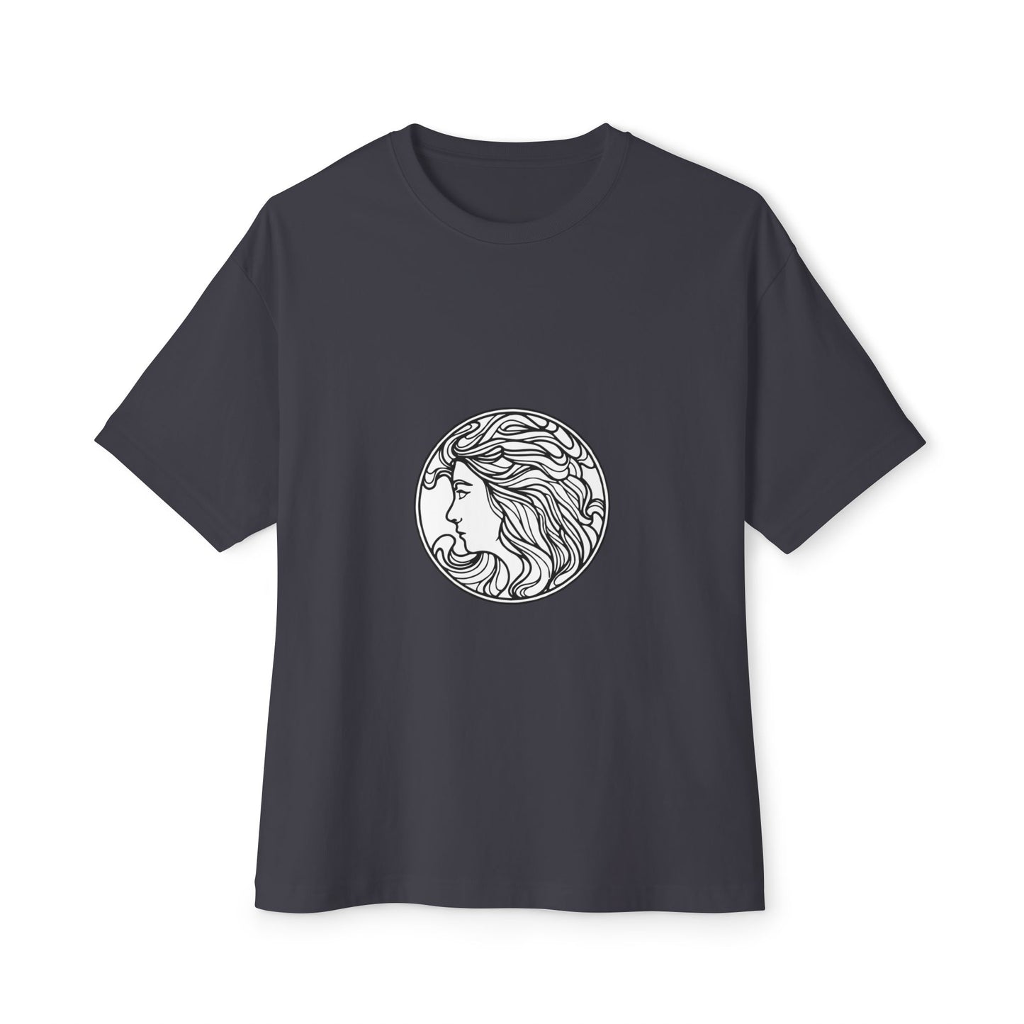 Muse Silhouette Unisex Oversized Boxy Tee - snazzymerch