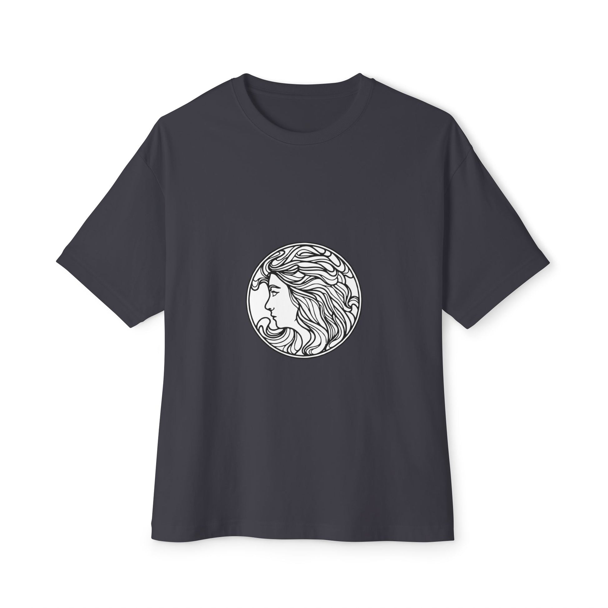 Muse Silhouette Unisex Oversized Boxy Tee - snazzymerch