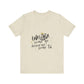 Golden Wolf Energy Unisex jersey short sleeve tee Printify