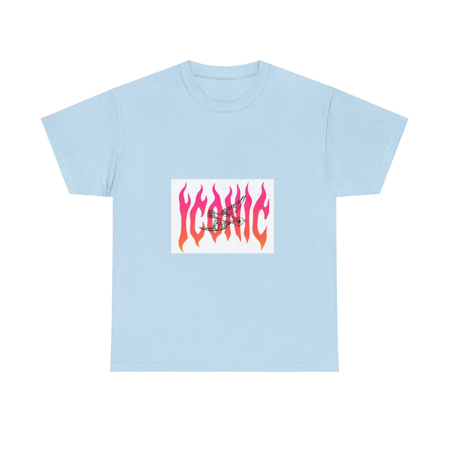 Flame Flight Iconic Unisex Heavy cotton tee Printify