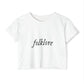 Cherry Lip Merch Women's Festival Crop Top - snazzymerch