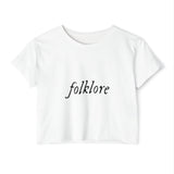 Cherry Lip Merch Women's Festival Crop Top - snazzymerch