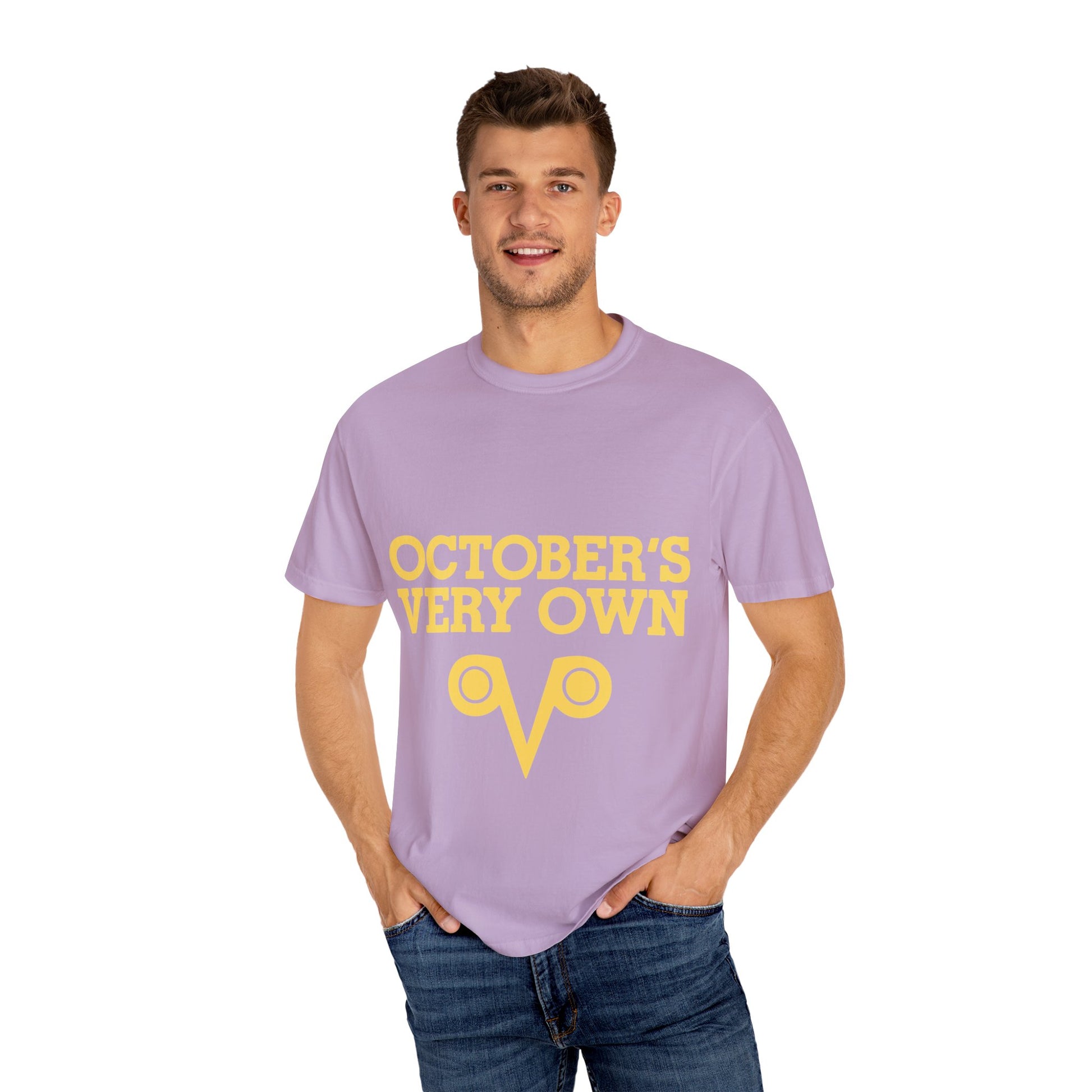 October’s Very Own Bold Logo Dyed Tshirt Printify